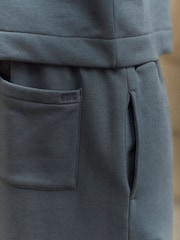 Slate Grey Open Hem EDIT Joggers - Image 5 of 8