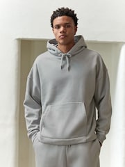 Grey EDIT Heavyweight Hoodie - Image 1 of 10
