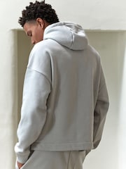 Grey EDIT Heavyweight Hoodie - Image 3 of 10