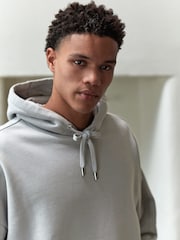 Grey EDIT Heavyweight Hoodie - Image 4 of 10