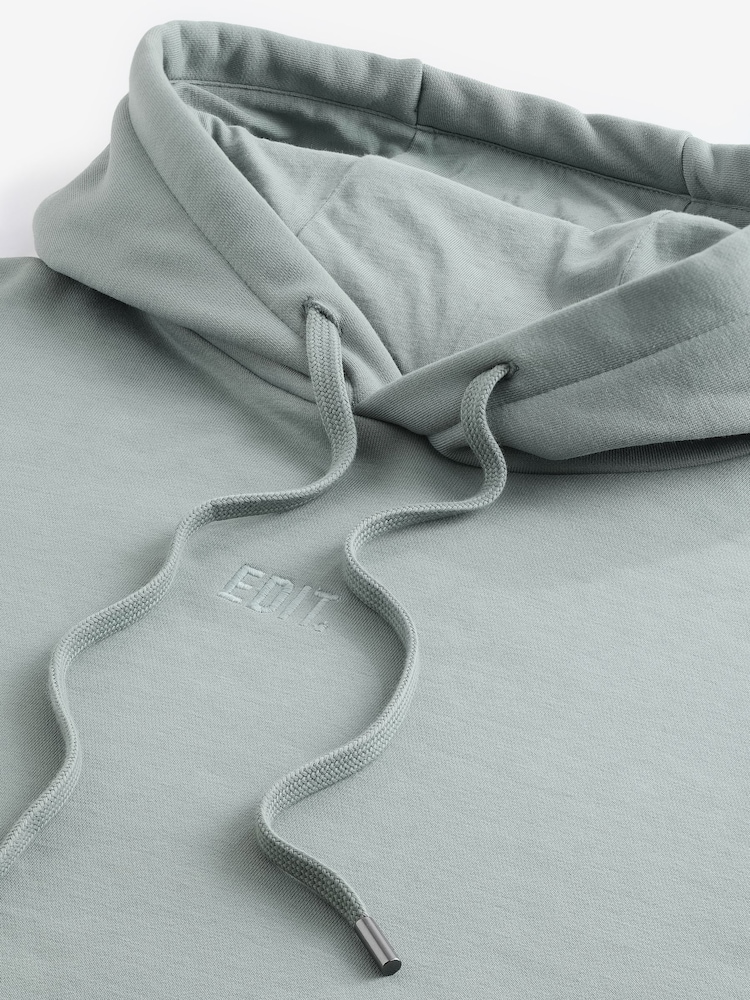 Sage Green EDIT Heavyweight Hoodie - Image 8 of 8
