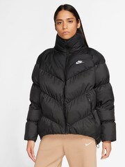 Nike Black Therma-FIT EcoDown Puffer Jacket - Image 1 of 3