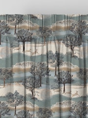 Laura Ashley Jade Green Hartington Made to Measure Curtains - Image 4 of 9
