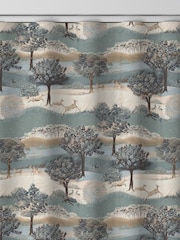 Laura Ashley Jade Green Hartington Made to Measure Curtains - Image 7 of 9