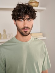 Green/White Check Motionflex Cosy Pyjamas Set - Image 4 of 8