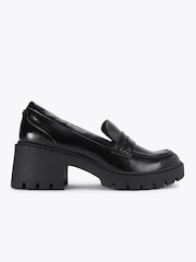 KG Kurt Geiger Black Tess Loafer Heeled Shoes - Image 2 of 5