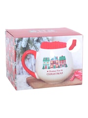 Juego de taza y calcetines "Something Different Home for Christmas" - Imagen 6 de 6