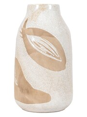 Gallery Home Brown Reactive Taft Large Textured Vase - Image 1 of 8