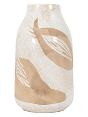 Gallery Home Brown Reactive Taft Large Textured Vase - Image 2 of 8