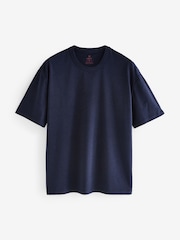 Navy Blue /Burgundy Check Cosy Brushed Pyjamas Set - Image 7 of 11