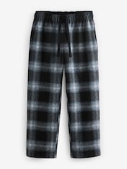 Black/Tan Check Cosy Brushed Pyjamas Set - Image 8 of 11