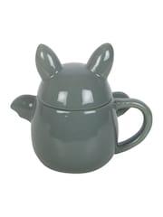Caneca com tampa em formato de morcego, algo diferente e fofo - Imagem 5 de 5