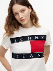Футболка с флагом Tommy Jeans Tommy - Изображение 4 5