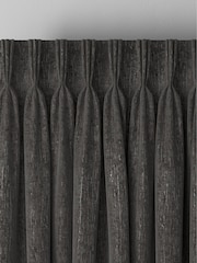 French Grey Chenille Made To Measure Curtains - Image 5 of 9