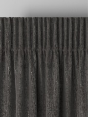 French Grey Chenille Made To Measure Curtains - Image 6 of 9