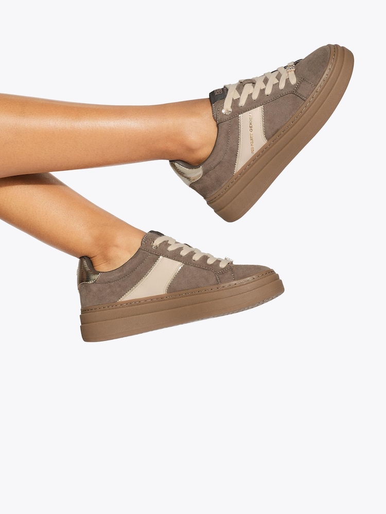 KG Kurt Geiger Brown Leap Trainers - Image 1 of 5 KG Kurt Geiger Brown Leap Trainers - Image 1 of 5