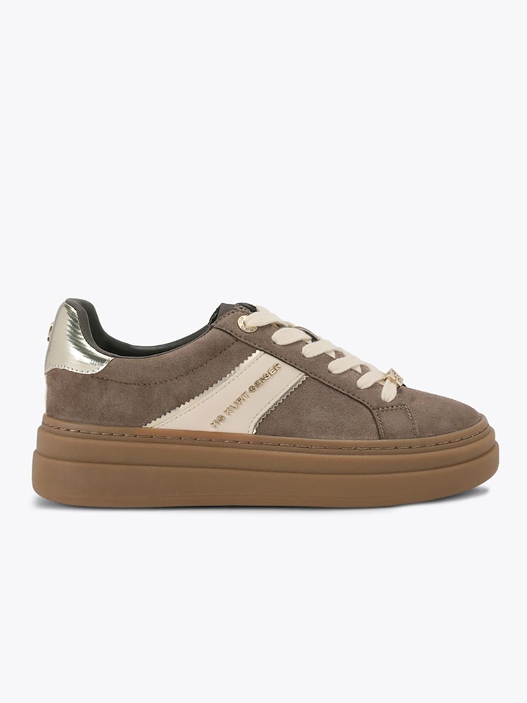KG Kurt Geiger Brown Leap Trainers - Image 2 of 5 KG Kurt Geiger Brown Leap Trainers - Image 2 of 5