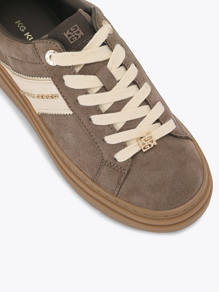 KG Kurt Geiger Brown Leap Trainers - Image 5 of 5 KG Kurt Geiger Brown Leap Trainers - Image 5 of 5