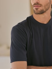 Navy/Red Check Motionflex Cosy Pyjamas Set - Image 5 of 11