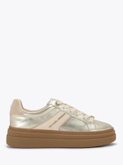 KG Kurt Geiger Gold Leap Trainers - Image 1 of 5