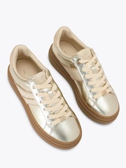 KG Kurt Geiger Gold Leap Trainers - Image 3 of 5