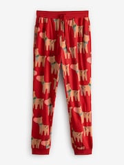 Red Matching Family Mens Christmas Reindeer Pyjamas - Image 8 of 10