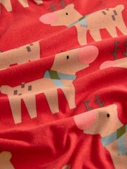 Red Matching Family Mens Christmas Reindeer Pyjamas - Image 9 of 10