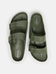 Joules Sunseeker Khaki Green EVA Sliders - Image 4 of 5