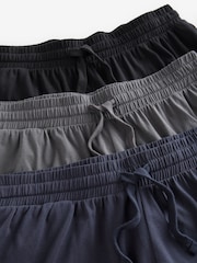 Grün/Stone/Blau - Jersey-Pyjama-Shorts im 3er-Pack - Bild 11 von 12