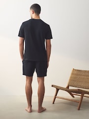 Grün/Stone/Blau - Jersey-Pyjama-Shorts im 3er-Pack - Bild 3 von 12