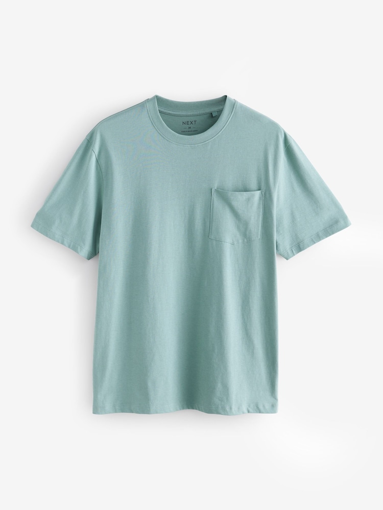 Gris/vert sauge - Ensemble de pyjamas courts en jersey 2 Lot - Image 4 of 11