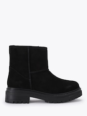 KG Kurt Geiger Black Snow Suede Boots - Image 1 of 4