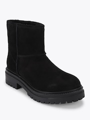 KG Kurt Geiger Black Snow Suede Boots - Image 2 of 4