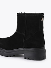 KG Kurt Geiger Black Snow Suede Boots - Image 4 of 4