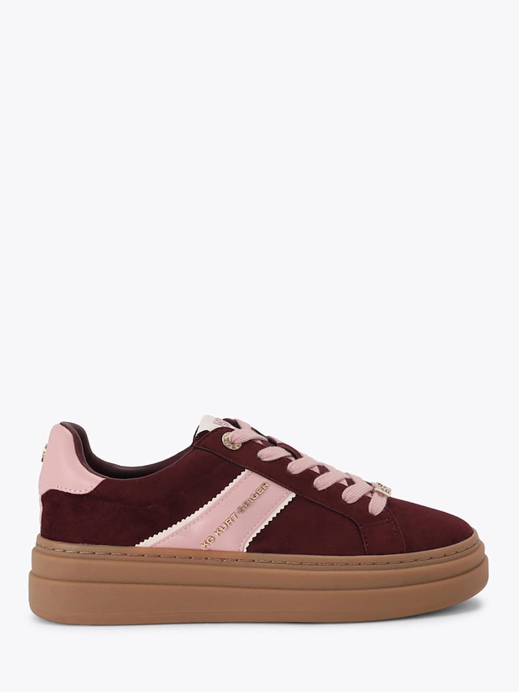 KG Kurt Geiger Red Leap Trainers - Image 1 of 4 KG Kurt Geiger Red Leap Trainers - Image 1 of 4