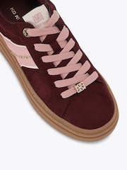 KG Kurt Geiger Red Leap Trainers - Image 4 of 4