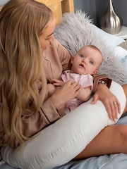 Mother&Baby White Feeding Pillow And Infant Support Cushion - Image 3 of 4