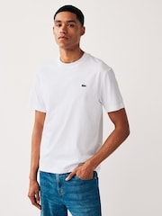 Lacoste Relaxed Fit Jersey 100% Cotton T-Shirt - Image 1 of 5