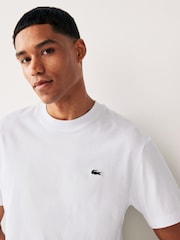 Lacoste Relaxed Fit Jersey 100% Cotton T-Shirt - Image 2 of 5