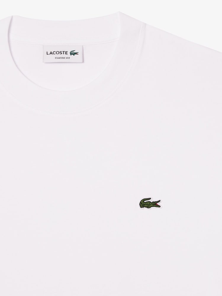 Lacoste Relaxed Fit Jersey 100% Cotton T-Shirt - Image 5 of 5