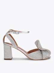 KG Kurt Geiger Allegra Embellished Block Heeled Sandals - 5şəkildən 2 şəkil