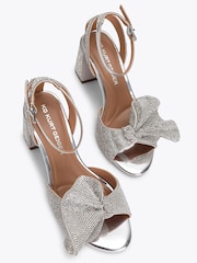 KG Kurt Geiger Allegra Embellished Block Heeled Sandals - 5şəkildən 3 şəkil