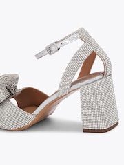 KG Kurt Geiger Allegra Embellished Block Heeled Sandals - 5şəkildən 5 şəkil