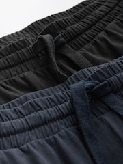 Slate Grey/Red Open Hem Cuffed Pyjamas 2 Pack - Image 11 of 11