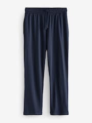 Slate Grey/Red Open Hem Cuffed Pyjamas 2 Pack - Image 8 of 11