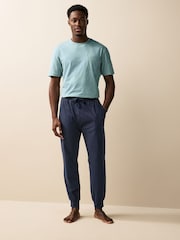 Vert sauge/gris - Lot de 2 pyjamas à poignets - Image 2 de 12