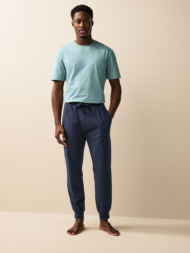 Vert sauge/gris - Lot de 2 pyjamas à poignets - Image 2 de 12