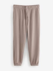 Stone Neutral Soft Waffle Long Sleeve Pyjamas Set - Image 9 of 11