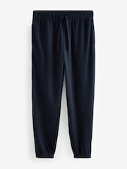 Navy Blue Soft Waffle Long Sleeve Pyjamas Set - Image 10 of 12