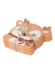 Something Different Red Ruby the Reindeer Coaster Set Set - Image 3 of 4